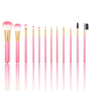 12 pcs Synthetic Hair Makeup Brush Private Label Professional Brush Makeup