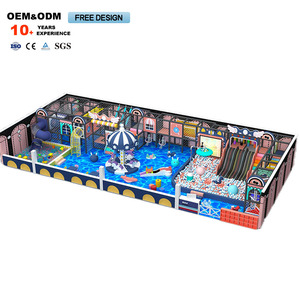 Factory Price Ocean Theme Indoor Playground Teenagers and Children Entertainment Slides <b>Trampolines</b> for Sale - Product Image 1