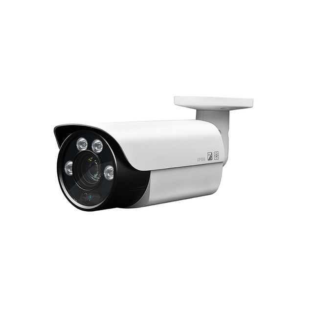 Top 10 Camera Brand 5mp 6mp Bullet Poe Ip Camera Outdoor Security Long Ir 80m 2.8-12mm Motorized Zoom AI Human&vehicle Detection