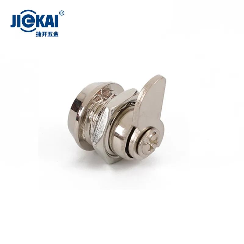 JK312 düşük fiyat yüksek güvenlik çinko alaşım dönüş kam kilidi silindir endüstriyel dolap kilitleri tübüler anahtar otomat kilitler