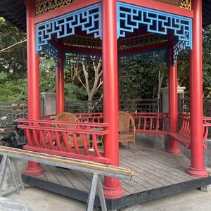 <span class=keywords><strong>Pavillon</strong></span> chinois classique fait main avec toit, vente directe <span class=keywords><strong>d</strong></span>'usine, <span class=keywords><strong>pavillon</strong></span> hexagonal de style chinois moderne, <span class=keywords><strong>pavillon</strong></span> manuel - Product Image 6