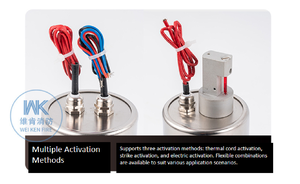 เครื่องดับเพลิงแบบฉีดพ่นร้อน Weiken รุ่น QRR1.5GW/S แบบ S ขนาดกะทัดรัดและอัตโนมัติ สำหรับตู้ไฟฟ้า/ห้องเซิร์ฟเวอร์ - Product Image 2