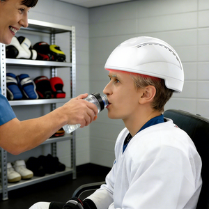 Casque PBM infrarouge proche (NIR) 810 nm édition sport 2026 (20 min) pour la cognition, la réaction, l'endurance, la force et la récupération rapide - Product Image 1