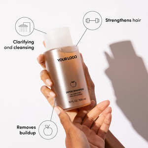 Shampoo capillaire à la kératine et au <span class=keywords><strong>vinaigre</strong></span> de cidre de pomme coréen, sans sulfate, nettoyage en profondeur, hydratant, apaisant, équilibrant le pH, contrôle du sébum - Product Image 4