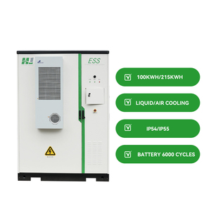 Hệ thống lưu trữ pin Lithium LiFePO4 100KWH 150KWH 200KWH, tủ ESS, biến tần hybrid tích hợp tất cả trong một 50KW 100KW - Product Image 3
