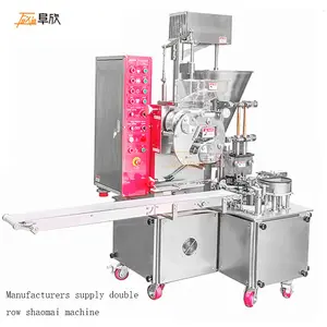 Mesin manufaktur Saomai efisiensi tinggi/mesin pembentuk siomai otomatis/mesin shaomai gandum