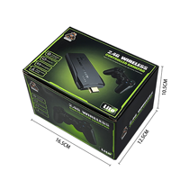Lecteur de jeu vidéo domestique contrôleur double sans fil PSP arcade bâton de jeu portable M8 console de jeu