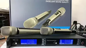 Skm9000 Chuyên Nghiệp Uhf 2 Kênh Không Dây Microphone Hệ Thống Với 2 Cầm Tay Năng Động Mic Cho DJ Karaoke Hiệu Suất - Product Image 5