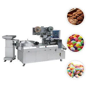 Hard Candy Vacuum Pillow Bag Packing Electric Multi-function High Speed Wrapping Automatic Packing Snack Machine