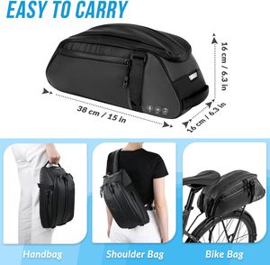 Usine OEM 8L hotsell Oxford Étanche Réfléchissant <span class=keywords><strong>Vélo</strong></span> Coffre <span class=keywords><strong>Sac</strong></span> e bike Rack sacoche sacs cyclisme Bagages <span class=keywords><strong>sac</strong></span> <span class=keywords><strong>à</strong></span> <span class=keywords><strong>dos</strong></span> - Product Image 5