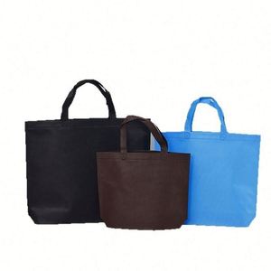 Custom Reusable Eco-Friendly PP Beauty Laminated Non-Woven Grocery Shopping Tote Bag Foldable Recyclable Non-Woven Bag - Product Image 4