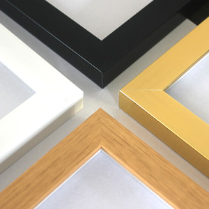 Đơn Giản Đen Trắng Vàng PS Nhựa Khung Hình Bán Buôn 11X14 Hiện Đại Tường Sơn Khung Giấy Chứng Nhận Cho Trang Trí Nội Thất - Product Image 3