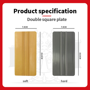 Qili Auto Film Essuie-<span class=keywords><strong>glace</strong></span> avec bord en feutre Vinyle Gris Couleur PP Grattoir à <span class=keywords><strong>glace</strong></span> en plastique pour usage quotidien Grattoir en vinyle Raclette en <span class=keywords><strong>caoutchouc</strong></span> Voiture Vinyle Wrap Grattoir à eau - Product Image 6