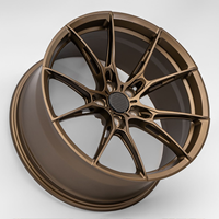 Jantes WHEELBOSS, directement de l'usine, jantes pour voitures particulières, jantes bronze décalées, PCD 5x112