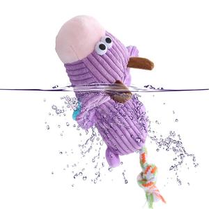 Çok fonksiyonlu köpek <span class=keywords><strong>Squeaker</strong></span> oyuncak hayvan köpek peluş köpek için % çiğneme oyuncağı pamuk halat köpek peluş oyuncak - Product Image 4