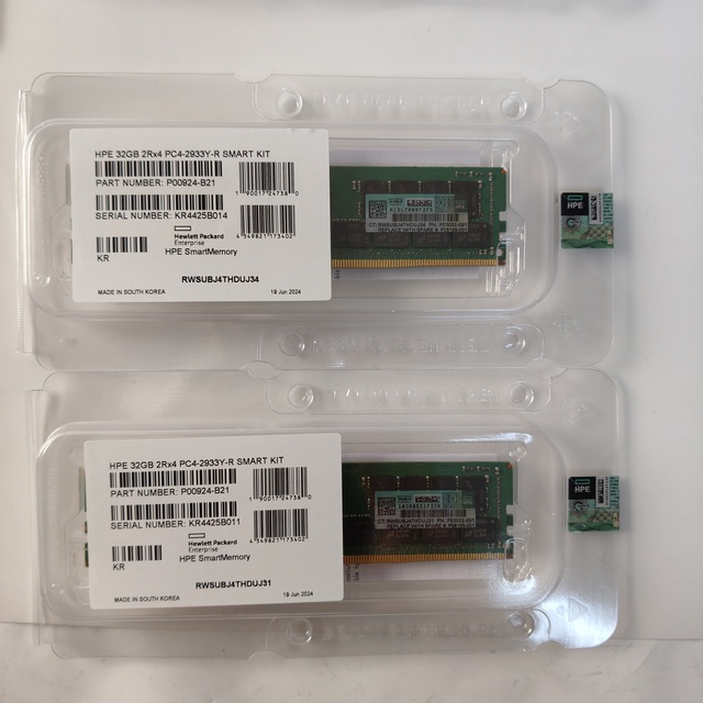 P00924-B21 32GB 2Rx4 DDR4 2933MHz RAM Server Memory Module