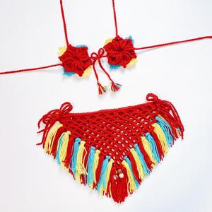 Conjunto de Bikini de Crochet Miranda, Felicidad Hecha a Mano - Product Image 1