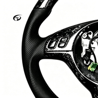 Volant en fibre de carbone véritable de haute qualité compatible avec BMW E46 M3 E39 E53 X5 Personnalisation