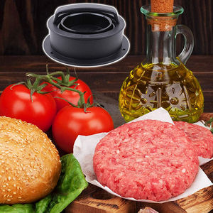 Presse à hamburgers en plastique antiadhésive ; Presse à viande pour hamburgers délicieux et garnis - Product Image 5
