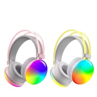 Casque de jeu avec microphone, casque Bluetooth supra-auriculaire, audio double mode pour le jeu