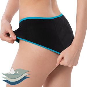 Culottes menstruelles imperméables à 3 couches pour femmes, sous-vêtements menstruels à haute absorption, slips physiologiques respirants, culottes de protection - Product Image 2
