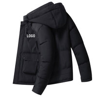 Veste Pour Hommes En Gros En Plein Air Chaud Utilitaire Bulle Manteau Vêtements 2024 Personnalisé Hiver Capuche Puffer Veste Pour Hommes