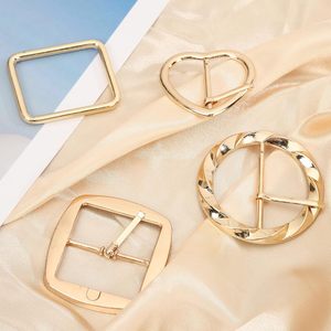 Boucle de ceinture réglable en métal de qualité supérieure PCS, boucle de réglage de manteau, cadeau unique pour Noël, accessoires de mode pour ceintures de différentes tailles - Product Image 4