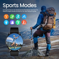 Reloj Inteligente Deportivo Multifuncional con Monitor de Frecuencia Cardíaca, Llamadas, Pronóstico del Tiempo, Control de Música, Contador de Pasos, Silicona
