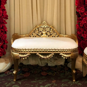 Sofá árabe sin respaldo para escenario de bodas, sofá sin respaldo para escenario de Mehndi árabe, conjunto de sofás decorativos para escenario de Walima musulmán, Australia - Product Image 1