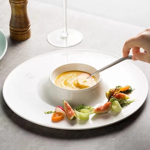 Vaisselle de ménage moderne Simple, service de cuisine de 10 pouces, boulettes, Dessert, assiettes à Sauce - Product Image 3