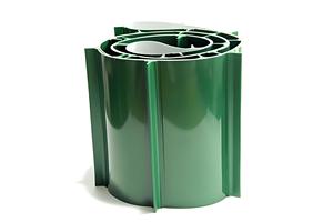 Bande transporteuse en PVC vert avec rainures en T pour machine à copeaux <span class=keywords><strong>de</strong></span> <span class=keywords><strong>bois</strong></span> et machines <span class=keywords><strong>de</strong></span> traitement des aliments - Product Image 3
