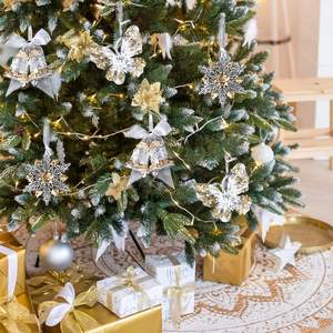 Árbol de Navidad Lentejuelas Brillo Árbol Decoración Árbol de Navidad Adornos colgantes Decoraciones - Product Image 4