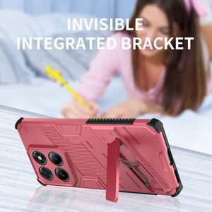 Funda protectora de TPU híbrida a prueba de golpes para PC, funda para teléfono móvil con soporte para Motorola Moto Edge 60 Fusion 5G G85 G84 - Product Image 5