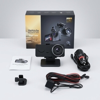 Kamera Dasbor 2026 Baru 3 in 1 1080P Kamera Dalam 2 Kanal Penglihatan Malam DVR Mobil Tiga Lensa Kamera Kotak Hitam Mobil