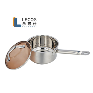 LECOS Factory – Nouvelle marmite à lait à <span class=keywords><strong>induction</strong></span> multifonction en acier inoxydable avec couvercle, personnalisable avec logo, pour cuisine - Product Image 5
