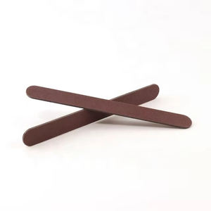 Lime à ongles en plastique marron mince, double face, grains 100/180 et 180/240, lavable, désinfectable, résistante à l'eau, pour salon et usage domestique - Product Image 5