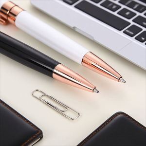 High Quality Custom Logo Fat Body Metal Business Ballpoint Signature <b>Pen</b> Premium Features Gift for Business and School Supplies - Product Image 2