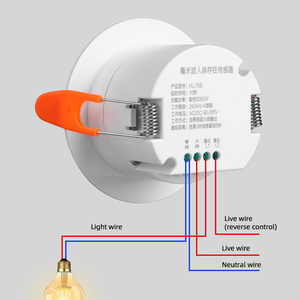<span class=keywords><strong>Sensor</strong></span> <span class=keywords><strong>de</strong></span> Presencia Humana <span class=keywords><strong>de</strong></span> Onda Milimétrica <span class=keywords><strong>de</strong></span> 24G, <span class=keywords><strong>Sensor</strong></span> <span class=keywords><strong>de</strong></span> Radar Montado en el Techo, Interruptor <span class=keywords><strong>de</strong></span> <span class=keywords><strong>Luz</strong></span> que <span class=keywords><strong>se</strong></span> Mantiene Encendido Cuando Hay una Persona Presente - Product Image 4
