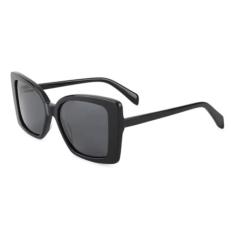 Occhiali da sole con logo personalizzato 2024 moda polarizzati quadrati oversize occhiali donna
