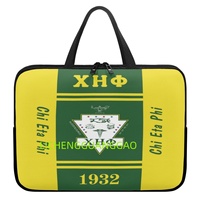 Sac d'ordinateur portable Sorority Chi Eta Phi, sac multi-tailles pour le bureau, fournitures de bureau, thème professionnel, vente en gros, personnalisable