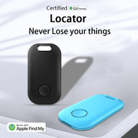 Plapie Traqueur GPS intelligent transfrontalier et étiquette de localisation pour animaux de compagnie ABS Air Global Bagages Portefeuille de voiture Anti-perte Objet Finder Tracking