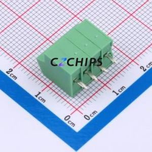 1752120 Spring Terminal Block Through hole Component (THT),P=3.5mm Connector 3.5mm Green Through Hole 4P - Product Image 2