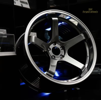 168 Jantes forgées noires concaves profondes de 18, 19, 20 pouces, 5x112, 5x120, pour roues Advan GT, 5x114.3, Tesla, Honda, Toyota, Subaru, BMW