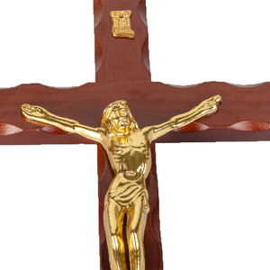 Última Casa cristiana oraciones de aleación de oro y plata crucifijo de Jesús decoración de la pared de colgante de Cruz - Product Image 3