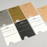 Papier spécial en rouleau/feuille à texture denim en pâte de bois, recyclable, écologique, imprimable de haute qualité pour étiquettes de vêtements