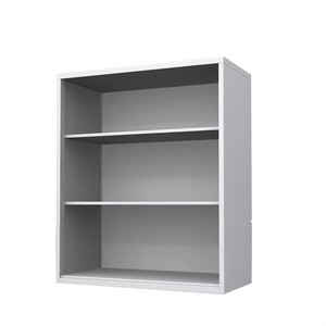 לפתוח ללא פתיחת דלת ארון ספר מדף פתוח, ארון אחסון מרפסת עם 5 מדפים - Product Image 5