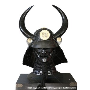 <span class=keywords><strong>Casque</strong></span> de samouraï japonais, pièce d'exposition, accessoire de cinéma et de télévision, objet de collection, décoration, portable, période Sengoku, fer de combat - Product Image 2