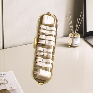 Organizador de calcetines de montaje en pared, organizador de sujetador, cajón que ahorra espacio, organizador de compartimento de armario - Product Image 3