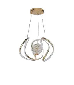 Design sferico sospensione linea soggiorno lampadario luce di lusso Bar sala da pranzo ristorante lampada pendente