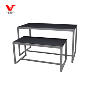 Nouvelle conception de mode en argent en acier inoxydable nid tables pour jeans - Product Image 4